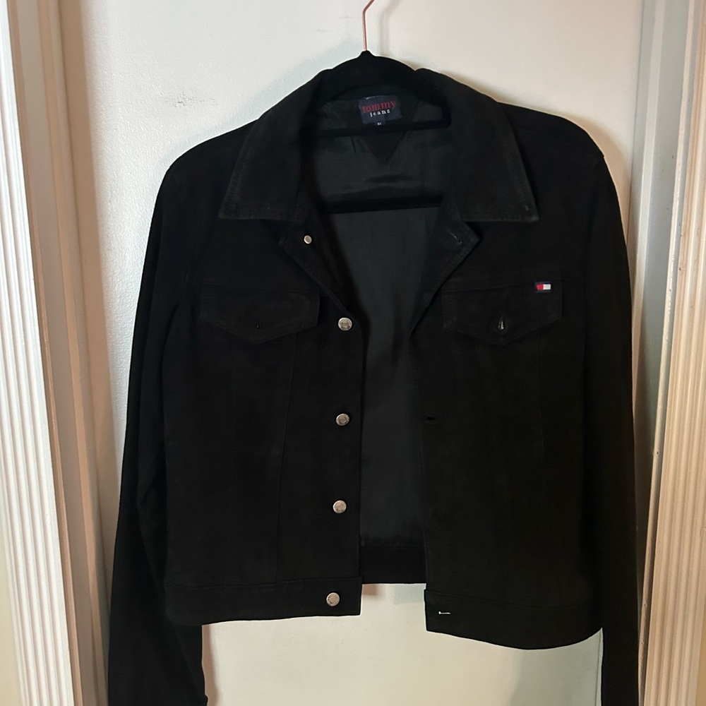 Tommy Hilfiger Black Leather Jacket